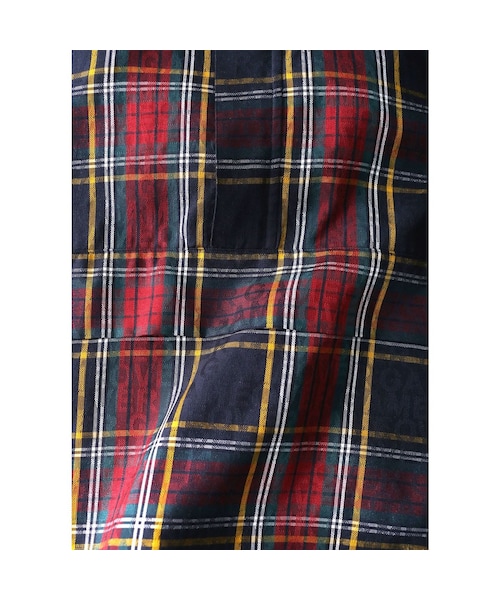 トップス SHAREEF TARTAN CHECK P/O PARKA SHAREEF（シャリーフ）の「SHAREEF TARTAN CHECK P/O PARKA(Red
