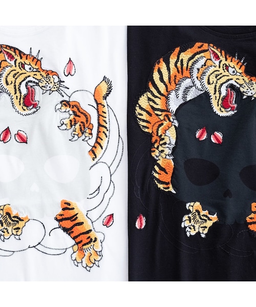 HYDROGEN（ハイドロゲン）の「HYDROGEN TIGER HORIOKAMI TEE(WHITE)（T