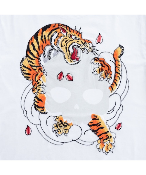 HYDROGEN（ハイドロゲン）の「HYDROGEN TIGER HORIOKAMI TEE(WHITE)（T