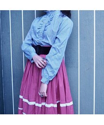 Vintage Clothing | Lace Tyrol skirt (スカート)