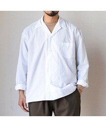 【夏の長袖シャツの本命！】EEL Products  イール プロダクツ 風鈴シャツ ホワイト