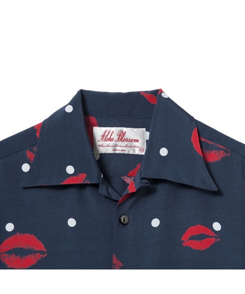 aloha blossom（アロハブロッサム）の「ALOHA BLOSSOM “KISS” NAVY 