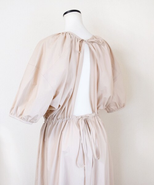 no brand（ノーブランド）の「バックシャンギャザーコットンOP（ワンピース・レディース・その他）」の12枚目の写真