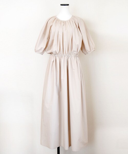 no brand（ノーブランド）の「バックシャンギャザーコットンOP（ワンピース・レディース・その他）」の11枚目の写真