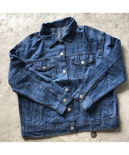 copine(コピン)の「シャツ感覚!7.5オンス薄手デニムジャケット【クリックポスト対象商品】(デニムジャケット・レディース・その他)」の13枚目の写真