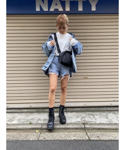 no brand（ノーブランド）の「ボタンフライデニショ#7790（デニムパンツ・レディース・その他）」の3枚目の写真