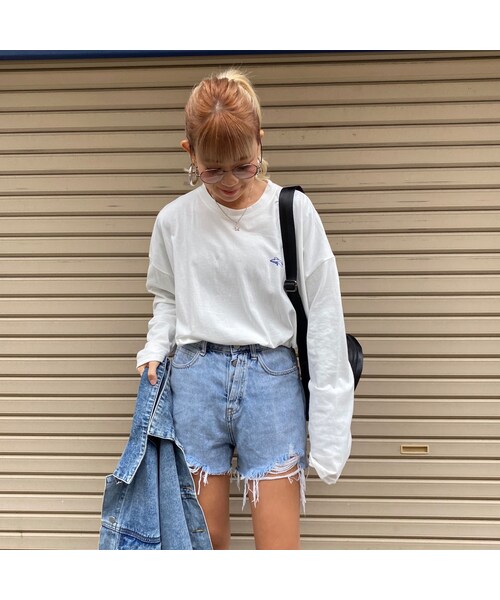 no brand（ノーブランド）の「ボタンフライデニショ#7790（デニムパンツ・レディース・その他）」の2枚目の写真