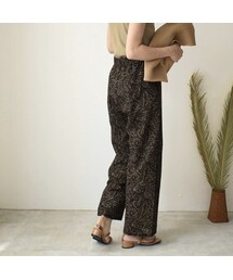 Lavish Gate | bottoms-04028　日本製　リネン ペイズリーパンツ(その他パンツ)