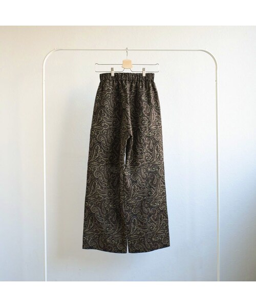Lavish Gate（ラヴィッシュゲート）の「bottoms-04028　日本製　リネン ペイズリーパンツ（その他パンツ・レディース・その他）」の7枚目の写真