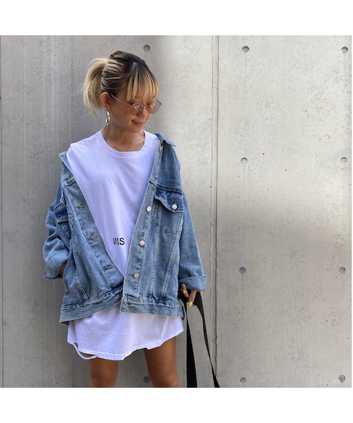 no brand（ノーブランド）の「カサカサBIGT｢MIS｣#1909（Tシャツ/カットソー・レディース・その他）」の7枚目の写真