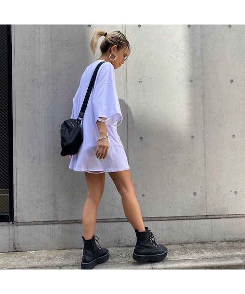 no brand（ノーブランド）の「カサカサBIGT｢MIS｣#1909（Tシャツ/カットソー・レディース・その他）」の4枚目の写真