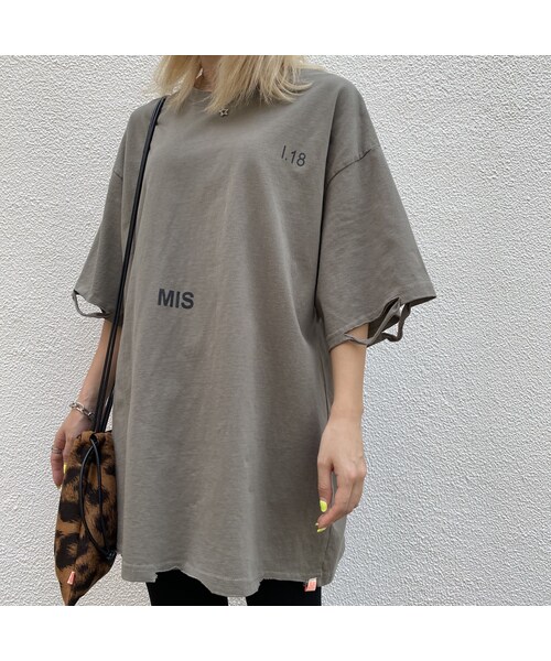 no brand（ノーブランド）の「カサカサBIGT｢MIS｣#1909（Tシャツ/カットソー・レディース・その他）」の8枚目の写真