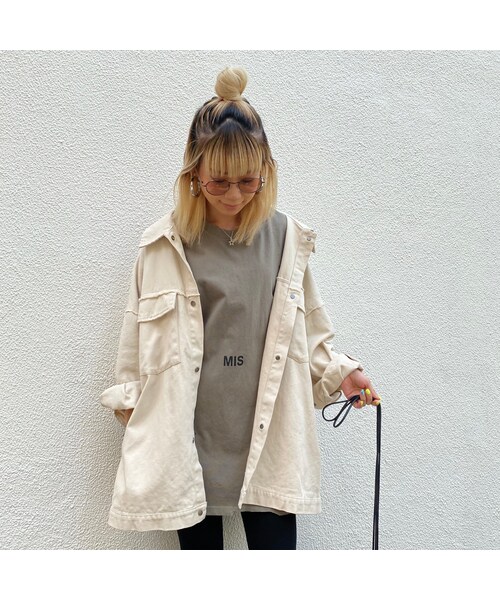 no brand（ノーブランド）の「カサカサBIGT｢MIS｣#1909（Tシャツ/カットソー・レディース・その他）」の10枚目の写真