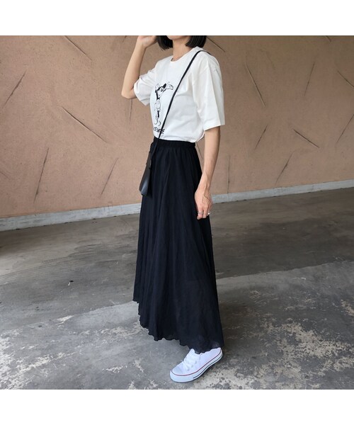 copine(コピン)の「再々入荷!レトロモノクロミッキーTシャツ(2color)【クリックポスト対象商品】(Tシャツ/カットソー・レディース・その他)」の14枚目の写真