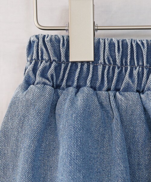 BOYSHE（ボーイシー）の「デニムバギーバンディングパンツ  ブルー（デニムパンツ・レディース・その他）」の12枚目の写真