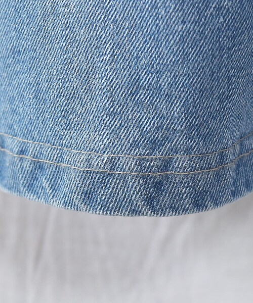 BOYSHE（ボーイシー）の「デニムバギーバンディングパンツ  ブルー（デニムパンツ・レディース・その他）」の13枚目の写真