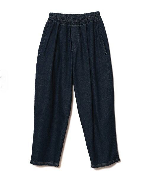 BOYSHE（ボーイシー）の「デニムバギーバンディングパンツ  ダークブルー（デニムパンツ・レディース・その他）」の12枚目の写真
