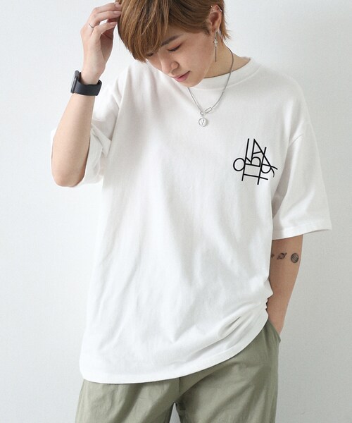 BOYSHE（ボーイシー）の「Rare コットン100% 半袖Tシャツ　ホワイト（Tシャツ/カットソー・レディース・その他）」の5枚目の写真