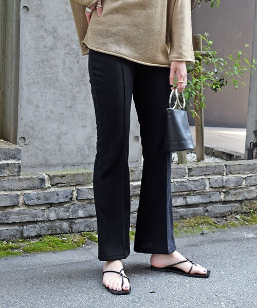 no brand(ノーブランド)の「イージーリブフレアPT(その他パンツ・レディース・その他)」の8枚目の写真