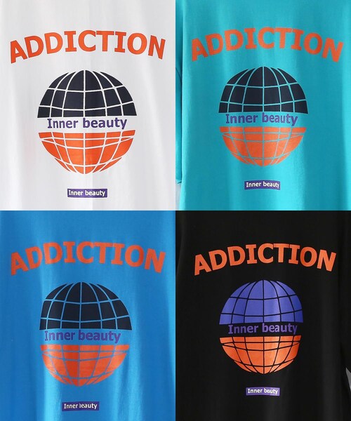 BOYSHE（ボーイシー）の「ADDICTION ビッグシルエットTシャツ  ホワイト（Tシャツ/カットソー・レディース・その他）」の8枚目の写真