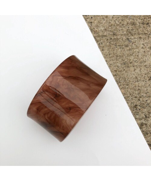 copine（コピン）の「手元にアクセント！マーブルアクリルバングル（バングル/リストバンド・レディース・その他）」の3枚目の写真