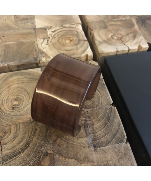 copine（コピン）の「手元にアクセント！マーブルアクリルバングル（バングル/リストバンド・レディース・その他）」の5枚目の写真