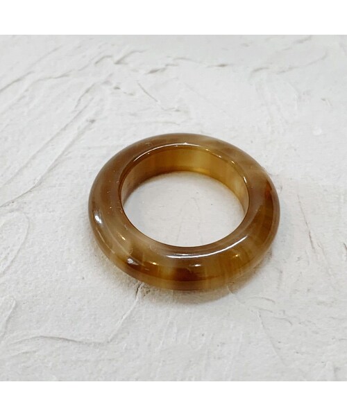 copine（コピン）の「ニュアンスカラー！ドーナッツリング(3color)【クリックポスト対象商品】（リング・レディース・その他）」の10枚目の写真