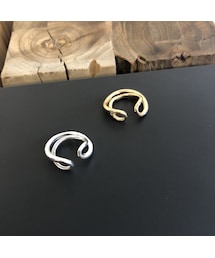 copine | ツイストサークルイヤーカフ(2color)【クリックポスト対象商品】(イヤリング)