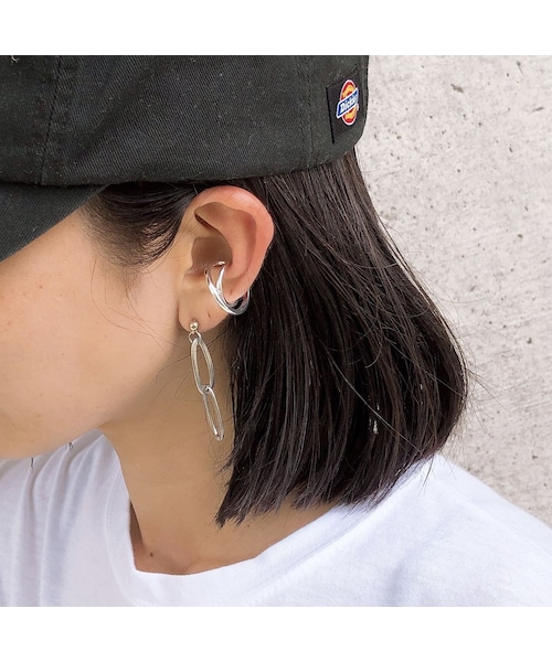 copine（コピン）の「ツイストサークルイヤーカフ(2color)【クリックポスト対象商品】（イヤリング・レディース・その他）」の14枚目の写真