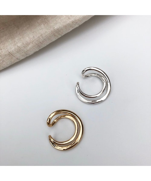 copine（コピン）の「ツイストサークルイヤーカフ(2color)【クリックポスト対象商品】（イヤリング・レディース・その他）」の12枚目の写真
