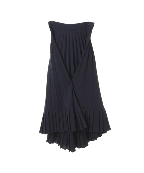CLANE（クラネ）の「CLANE クラネ “THREE ARRANGE PLEAT SKIRT” スリー  