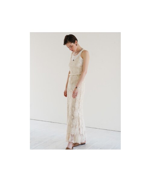 CLANE（クラネ）の「CLANE クラネ “CLASSIC LACE CAMISOLE OP
