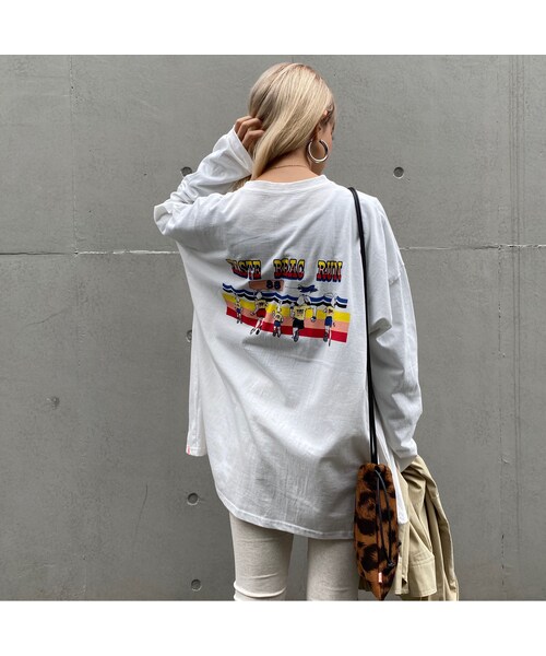 no brand(ノーブランド)の「サラサラロンT「RUN」(Tシャツ/カットソー・レディース・その他)」の5枚目の写真
