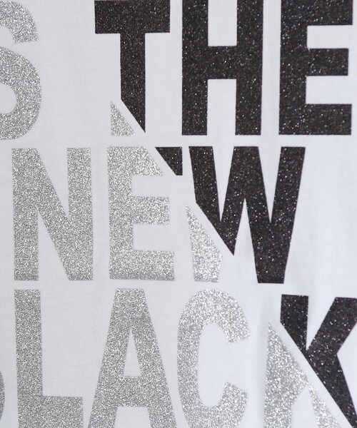 BOYSHE（ボーイシー）の「BLACK ロゴTシャツ　ブラック（Tシャツ/カットソー・レディース・その他）」の5枚目の写真