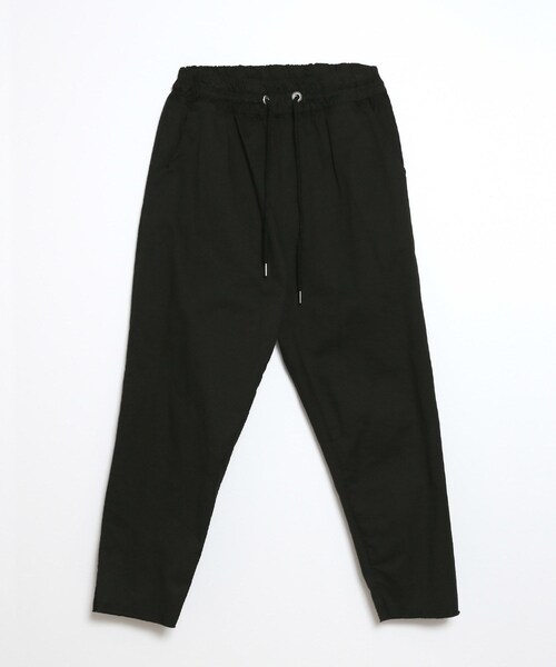 BOYSHE(ボーイシー)の「クララ コットンxストレッチ フリンジパンツ(ウォッシング加工)ブラック(その他パンツ・レディース・その他)」の10枚目の写真