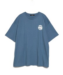 新品自由区　スカイブルー色半袖Tシャツ　38号 4-1_1ab6922f-9a74-477b-a0aa-
