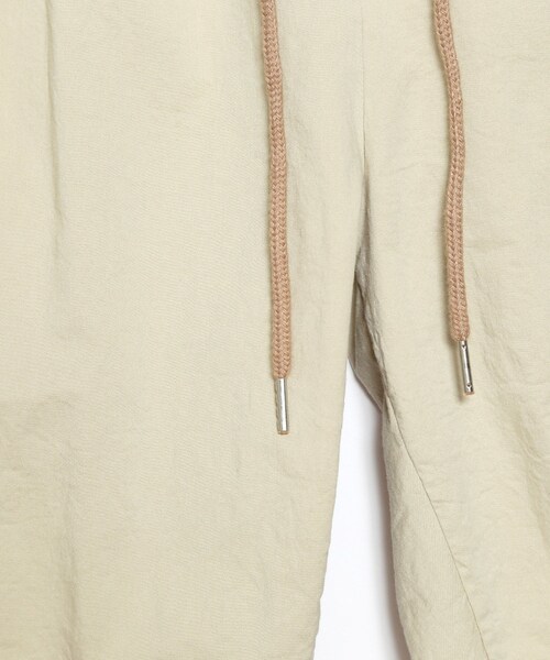 BOYSHE（ボーイシー）の「クララ コットンxストレッチ フリンジパンツ（ウォッシング加工）ベージュ（その他パンツ・レディース・その他）」の10枚目の写真