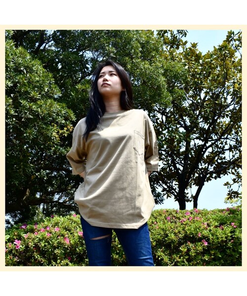 no brand(ノーブランド)の「ZIEL T( ジールTシャツ)(Tシャツ/カットソー・レディース・その他)」の5枚目の写真