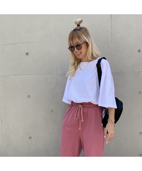 no brand(ノーブランド)の「カサカサレイヤード風TOPS #8801(Tシャツ/カットソー・レディース・その他)」の9枚目の写真