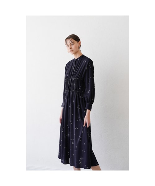 ワンピース SPRINKLE FLOWER STITCH ONE PIECE CLANE - フラワーステッチワンピース - SPRINKLE FLOWER STITCH