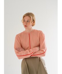 CLANE（クラネ）の「CLANE クラネ “COLOR LINE SHEER LONG