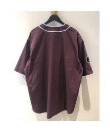 Black Weirdos べースボールシャツ Black Weirdos Mantra ベースボールシャツ 新品 バーガンディ