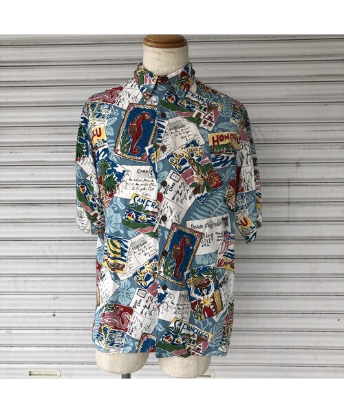 reyn spooner（レインスプーナー）の「80's-90'sReyn spooner 地名柄（シャツ/ブラウス・メンズ・その他）」の3枚目の写真