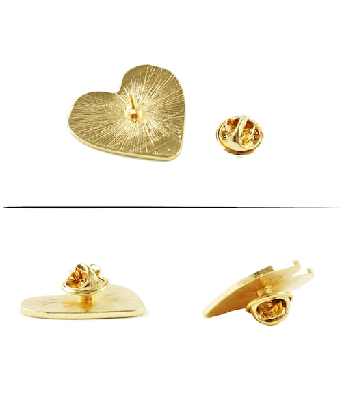 no brand(ノーブランド)の「ピンバッチ バッチ ハートモチーフ cuteなお目目 メンズ レディース ユニセックス アクセサリー:PB200502(ブローチ/コサージュ・メンズ・その他)」の7枚目の写真