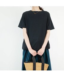 GOUACHE FUKUOKA　ガッシュ福岡｜バルーンTシャツ　カットソー｜20SS｜BLACK