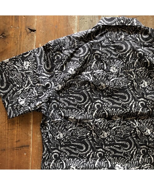 ラルフローレン総柄オープンシャツ Ralph Lauren 総柄オープンカラーシャツ | CUSTOM FEVER