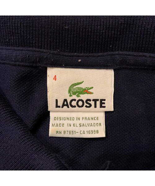 LACOSTE（ラコステ）の「フランス製LACOSTEラガーシャツ（ポロシャツ・メンズ・その他）」の5枚目の写真