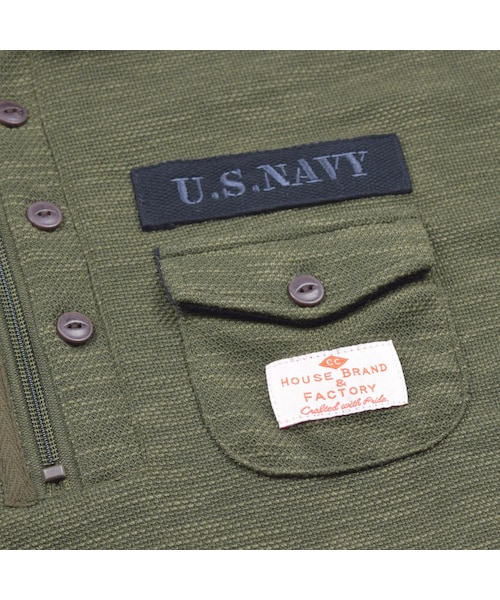 ミリタリーポロシャツ　M カーキ MILITARY 実物 USED 米軍 M-46 ショートスリーブ カーキシャツ