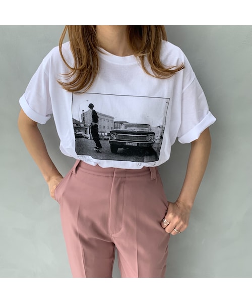no brand(ノーブランド)の「フォトプリントTEE(Tシャツ/カットソー・レディース・その他)」の8枚目の写真