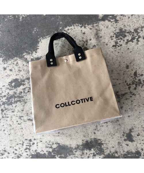 copine(コピン)の「大人カジュアル!クリアカバークラフトトートバッグ(トートバッグ・レディース・その他)」の1枚目の写真